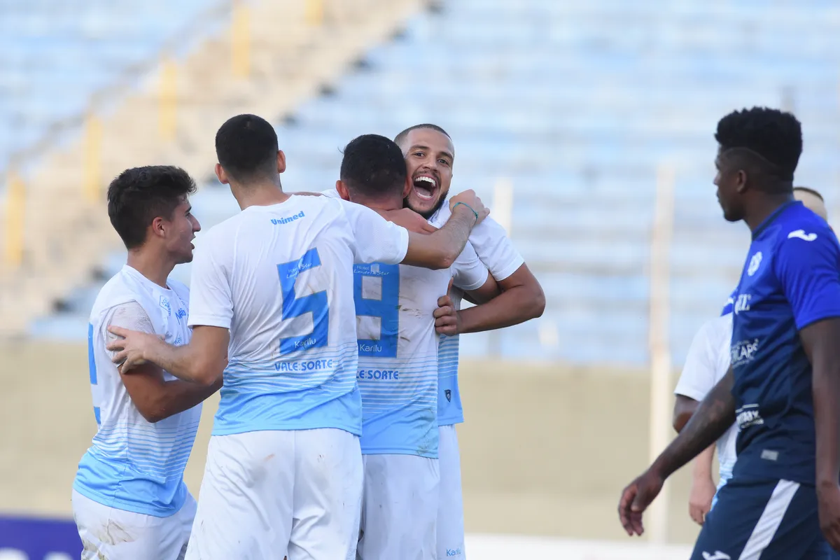 Marcondes fez o gol da vitória do Tubarão sobre o São Bento em 2020 pela Série C
