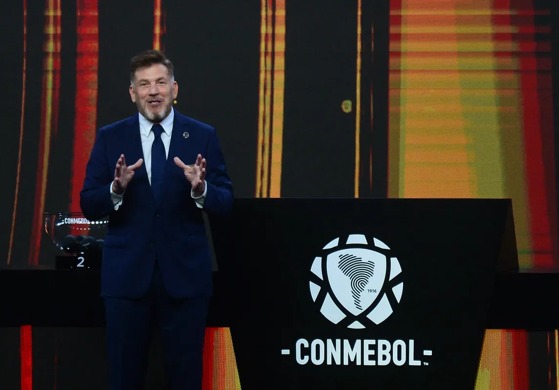 "A Libertadores sem a participação de times brasileiros seria o mesmo que Tarzan sem a , Chita", afirmou presidente da Conmebol, Alejandro Domínguez