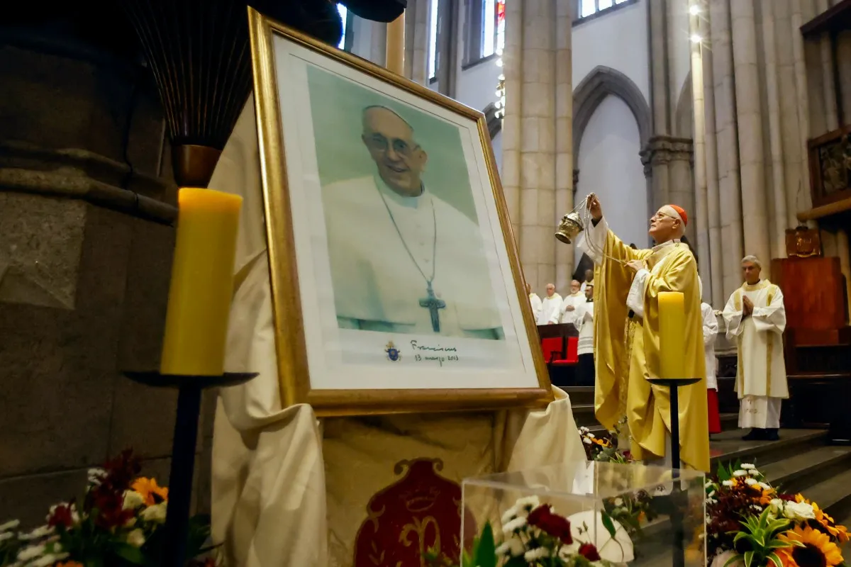 Homenagem ao papa Francisco, na cidade de São Paulo