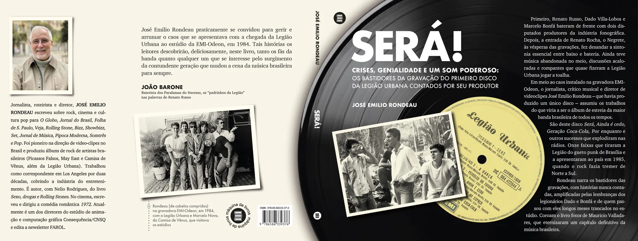Capara aberta do livro "Será!" a ser lançado em 4 de junho