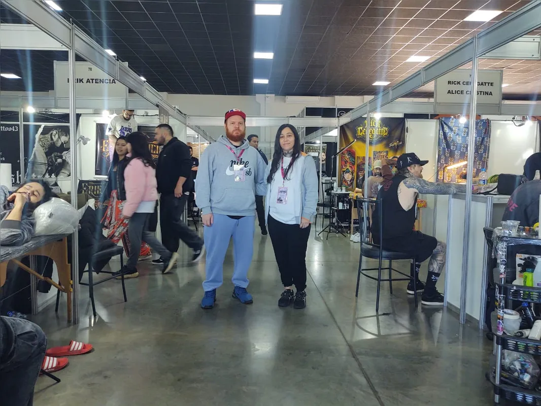 Os organizadores do evento, Cristiano Mussi e Lais Lima: espaço para colocar artistas em evidência no mercado