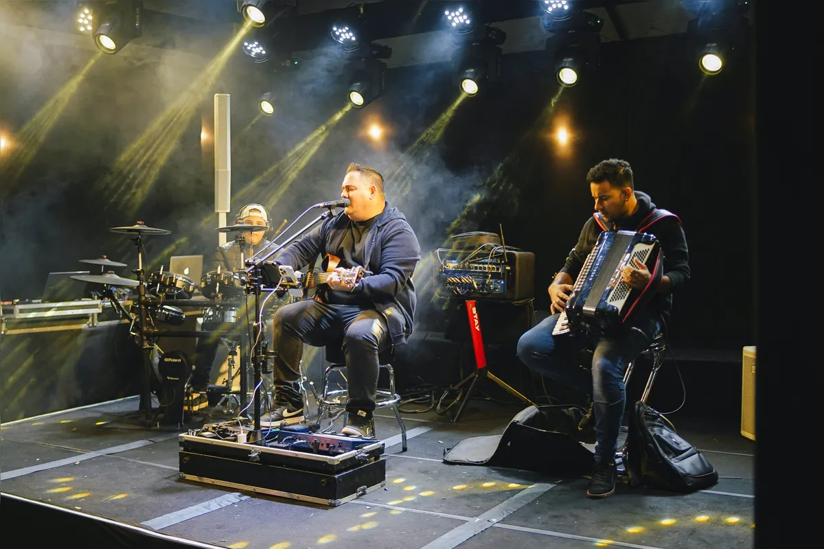 A noite foi de boa música, também