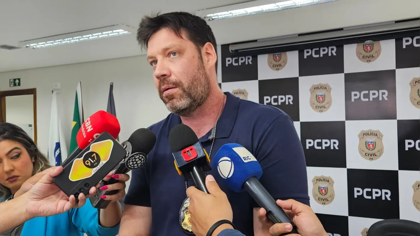 Delegado Rafael Souza Pinto: "Temos um latrocínio consumado, pois o latrocínio é um crime contra o patrimônio e como o patrimônio dele foi lesado, o crime se consumou"