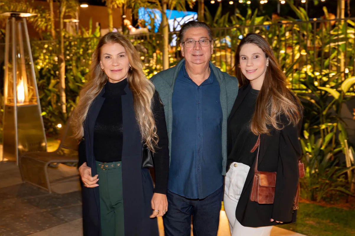 Juliane, Paulo e Maria Paula Juliani