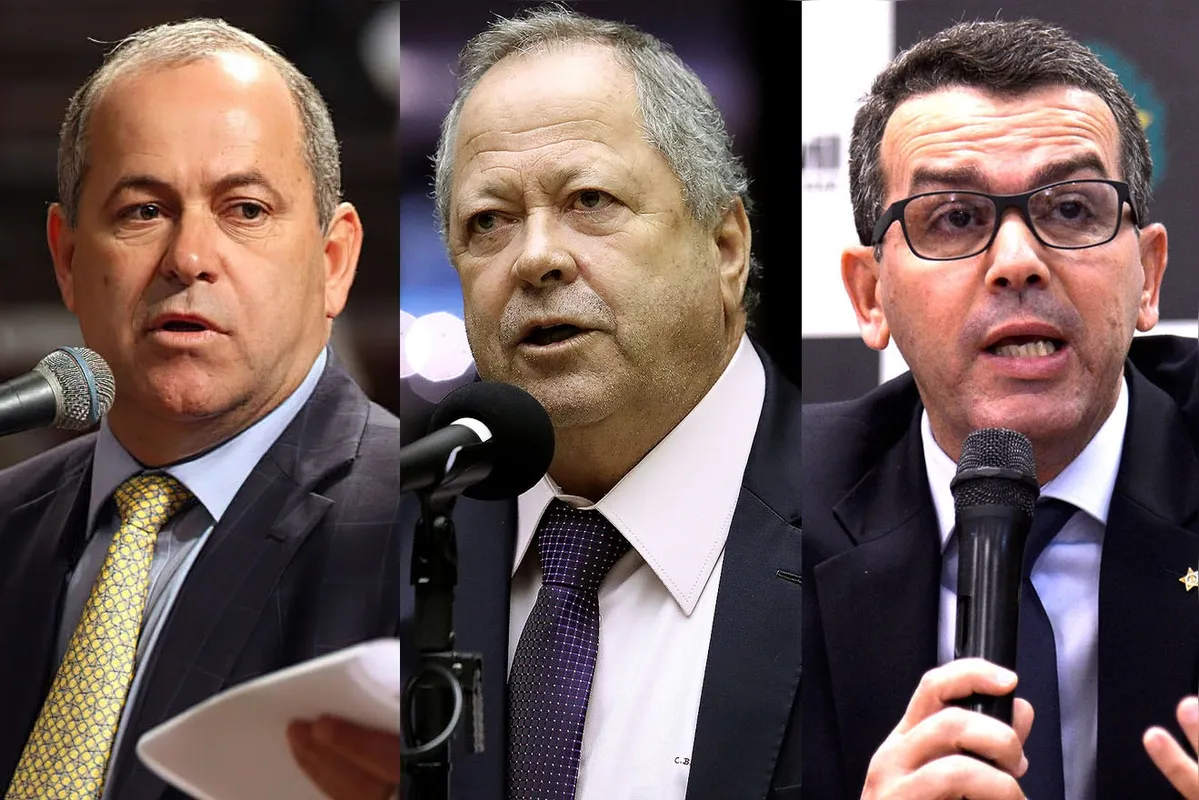 Domingos Brazão, seu irmão Chiquinho Brazão e o ex-delegado Rivaldo Barbosa