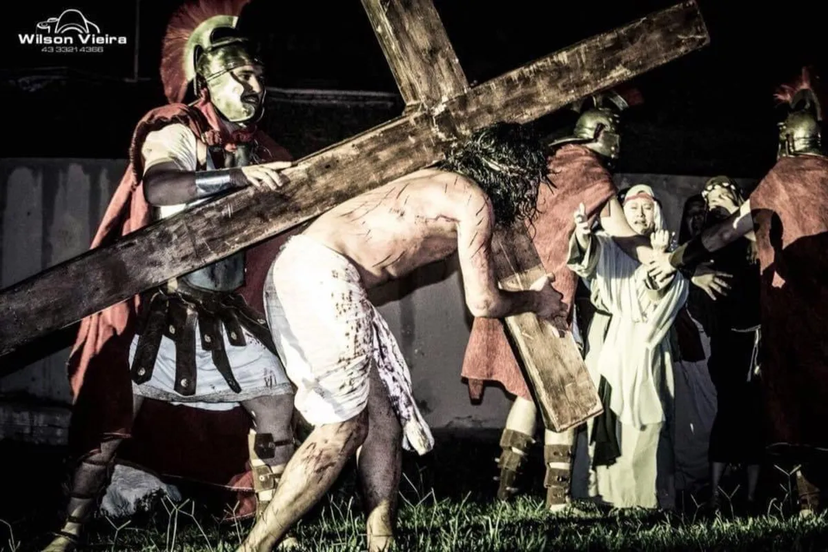 Imagem ilustrativa da imagem 'Paixão de Cristo' deve reunir 100 mil espectadores em 2025