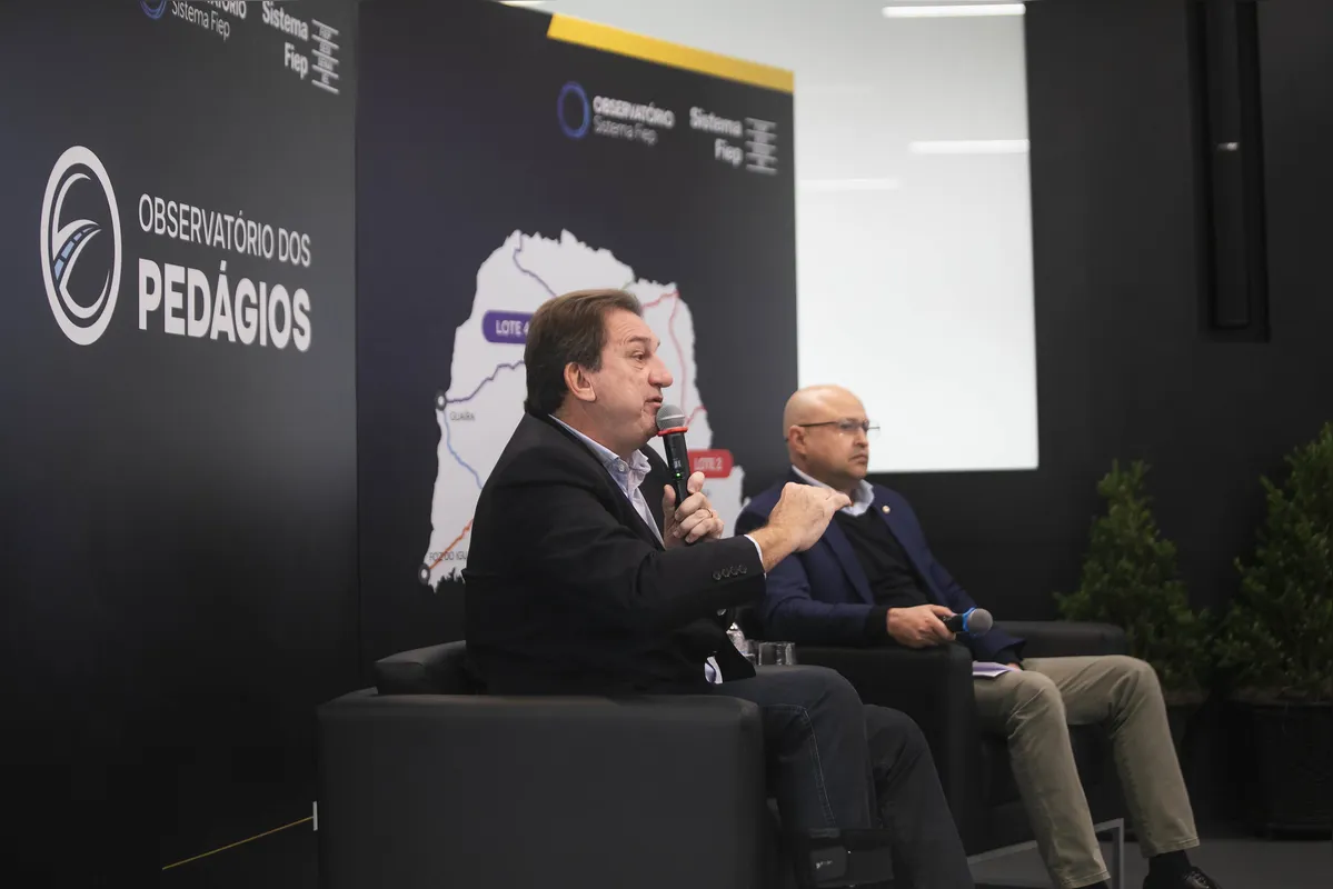 Superintendente da Fiep, João Arthur Mohr, e presidente da Federação, Edson Vasconcelos