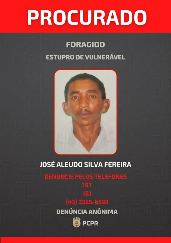 Imagem ilustrativa da imagem Polícia divulga fotos de foragidos por estupro em Londrina