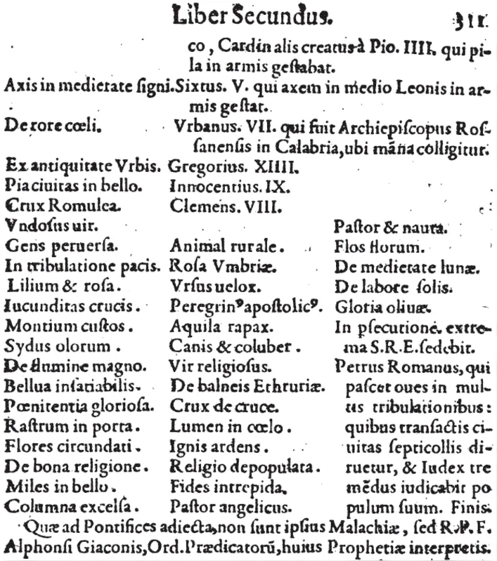 Página 311 de "Lignum Vitae" (1595) por Arnold Wyon