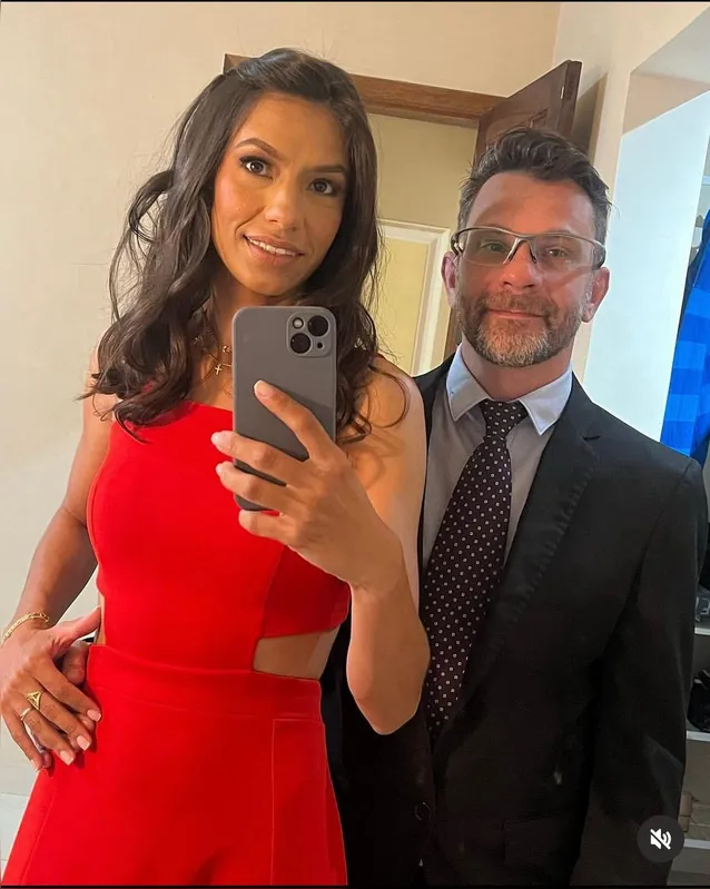 O casal Fernanda e Rafael