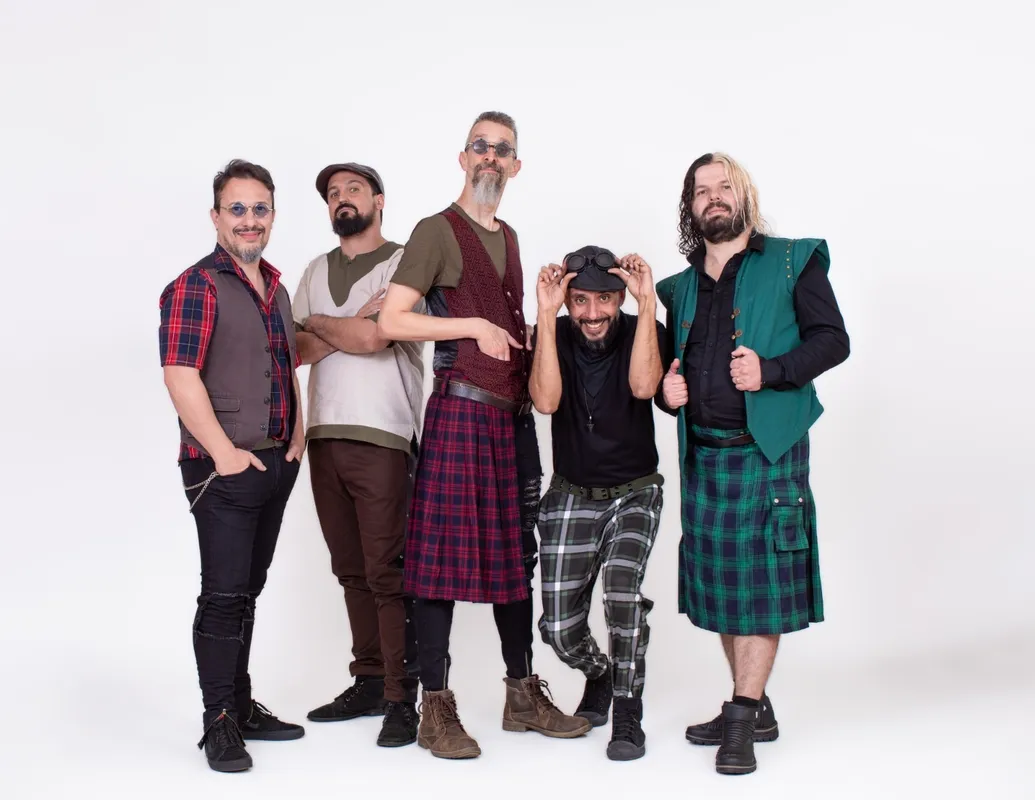 A Banda Terra Celta se apresenta no evento nesta quinta-feira (20)