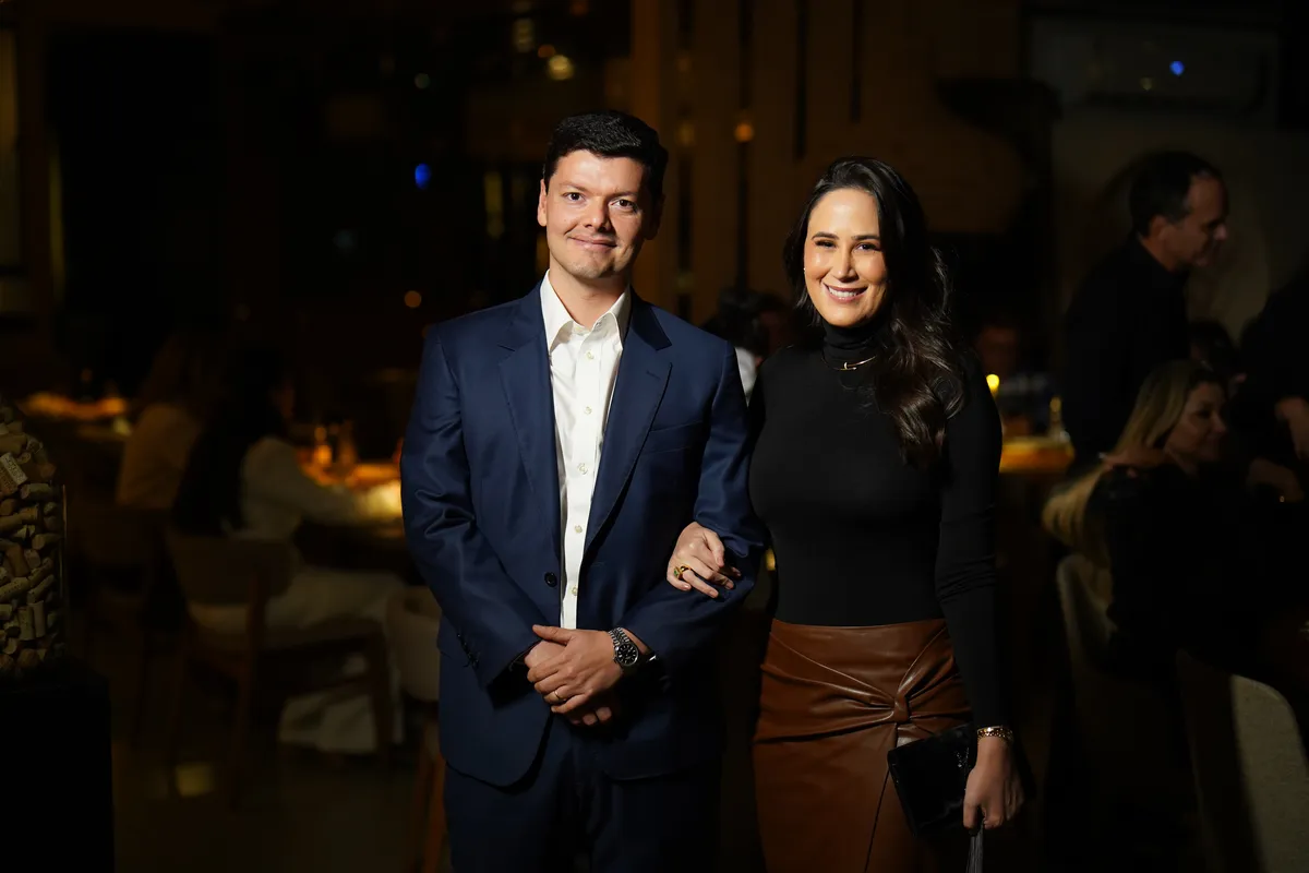 Guilherme Melo e Isadora Golfet