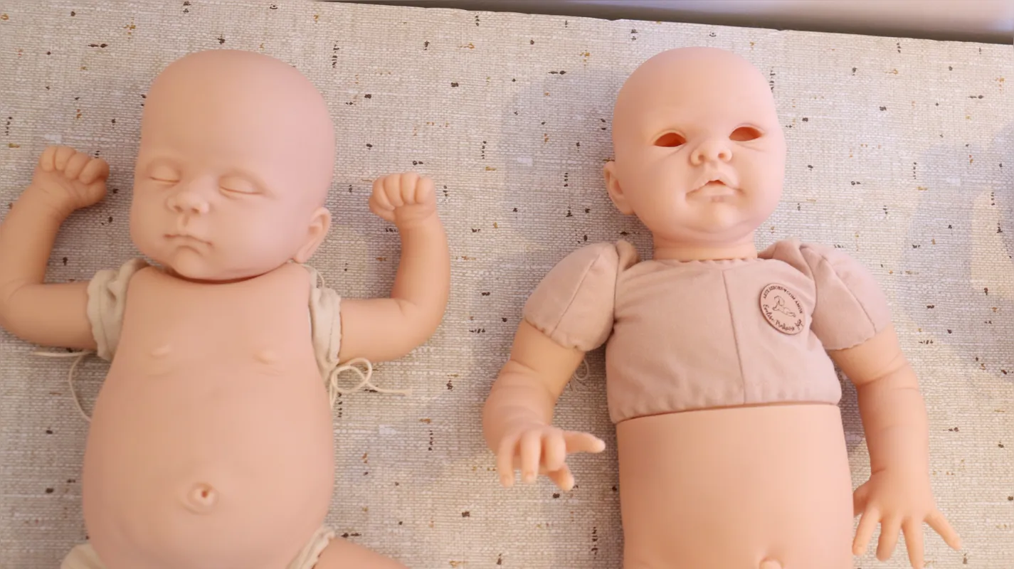 O molde de uma boneca hiper-realista pode chegar a R$ 1.390