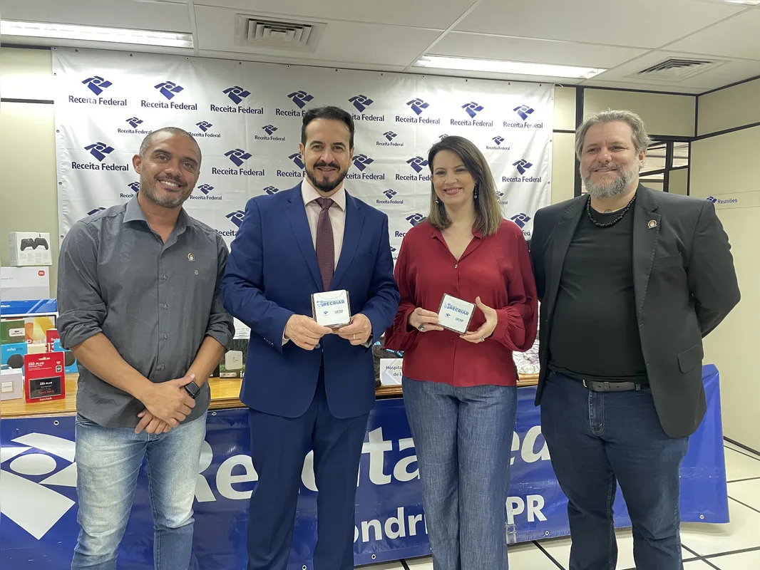 Imagem ilustrativa da imagem Receita Federal de Londrina doa milhares de mercadorias