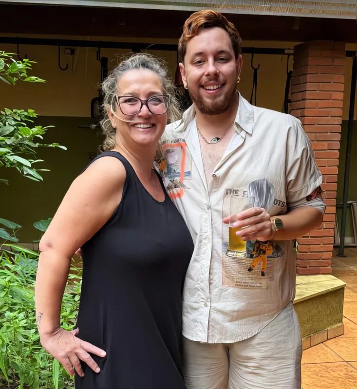 Ana Luiza Kley com Juan Silva