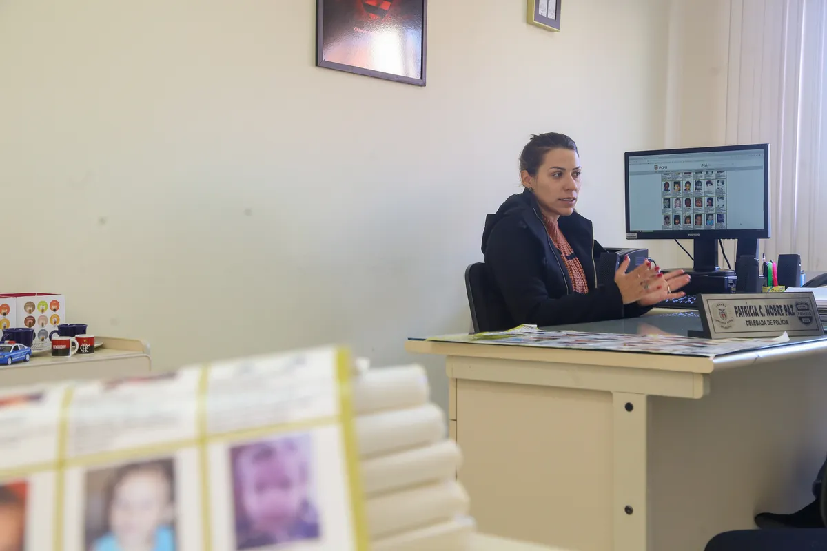Delegada do Sicride, Patricia Nobre Paz: "O trabalho imediato da equipe e a orientação para que não se espere 24 horas para registrar o desaparecimento são fundamentais para o êxito das investigações"