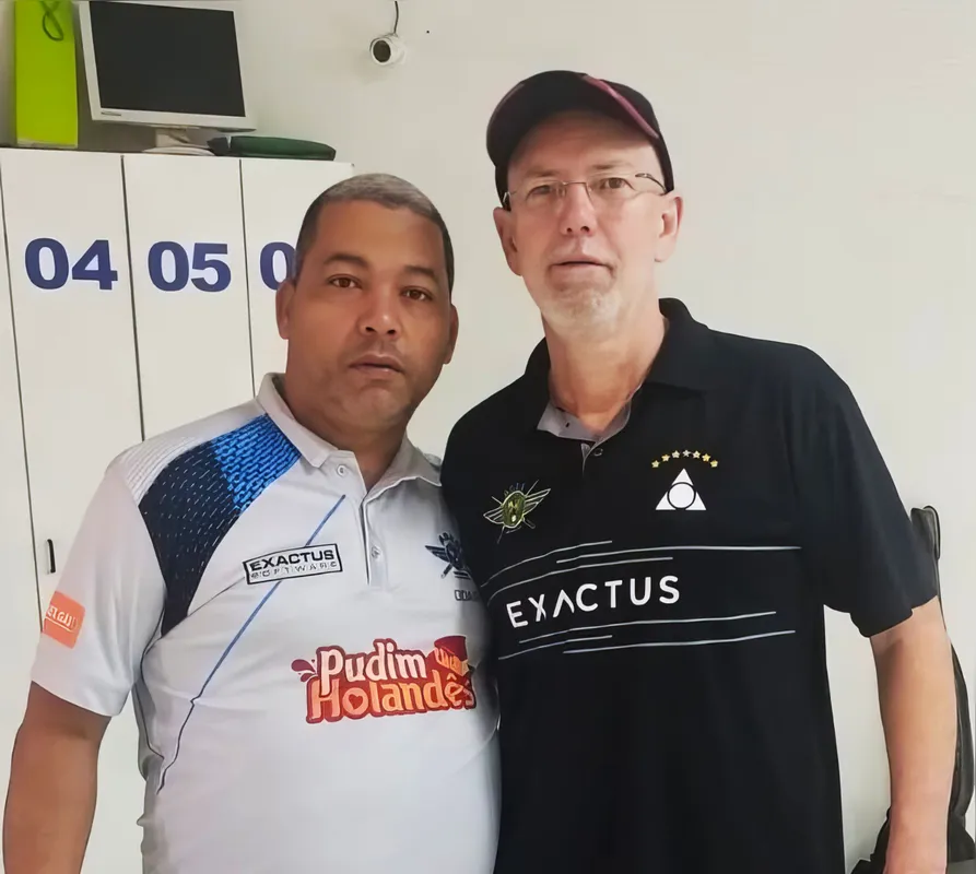 Os organizadores Odair e João Cateoni