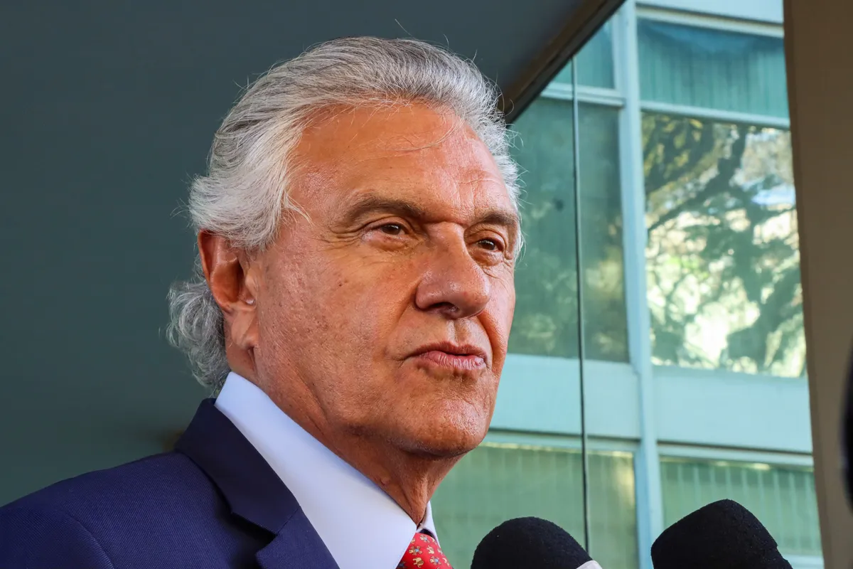 O governador de Goiás, Ronaldo Caiado (União Brasil), teve papel de destaque no evento de lançamento da superfederação