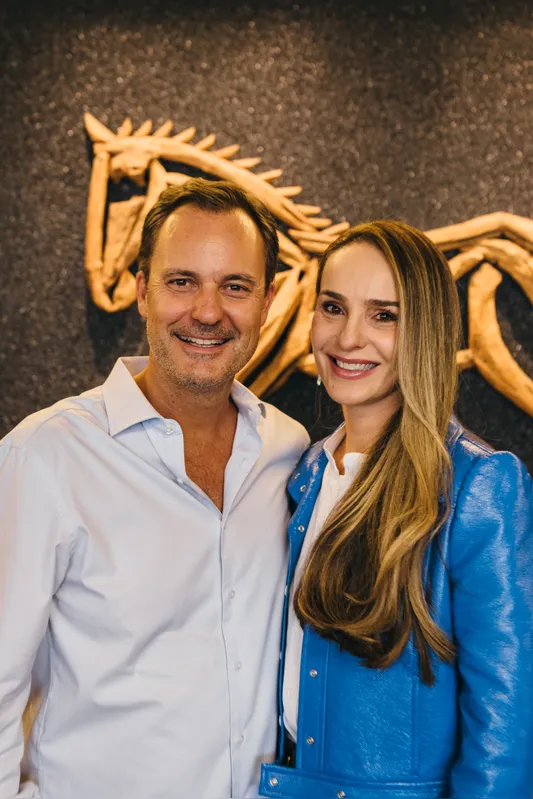 Luly Barbero e o marido, Alexandre Turquino