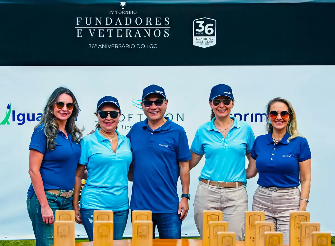 Érica Tramontina, Cida Della Libera, Wilson Hirata, Luciana Raphaelli e Carla Sonoda