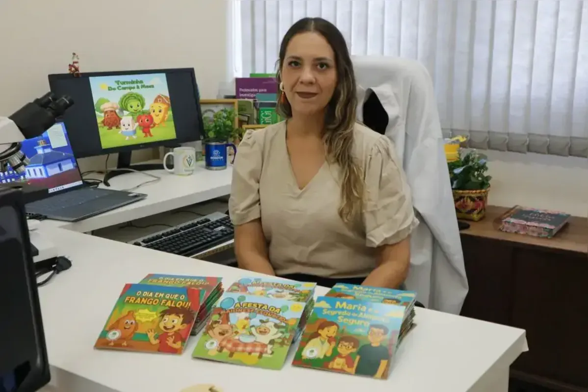 Professora Fernanda Ferreira: "Nós acreditamos no potencial transformador da informação acessível e lúdica e no papel da criança como agente multiplicador dessas informações"