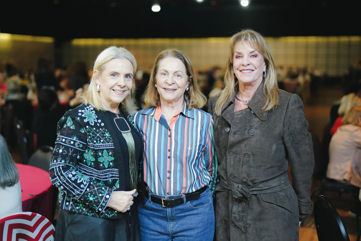Maria de Fátima Sella, Sônia Swarça e Raquel Piccinin