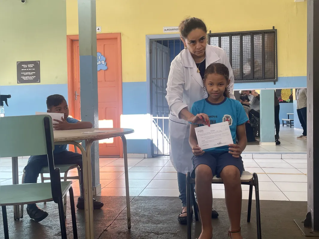 Rithielly de Castro: vacina é importante para não ficar doente