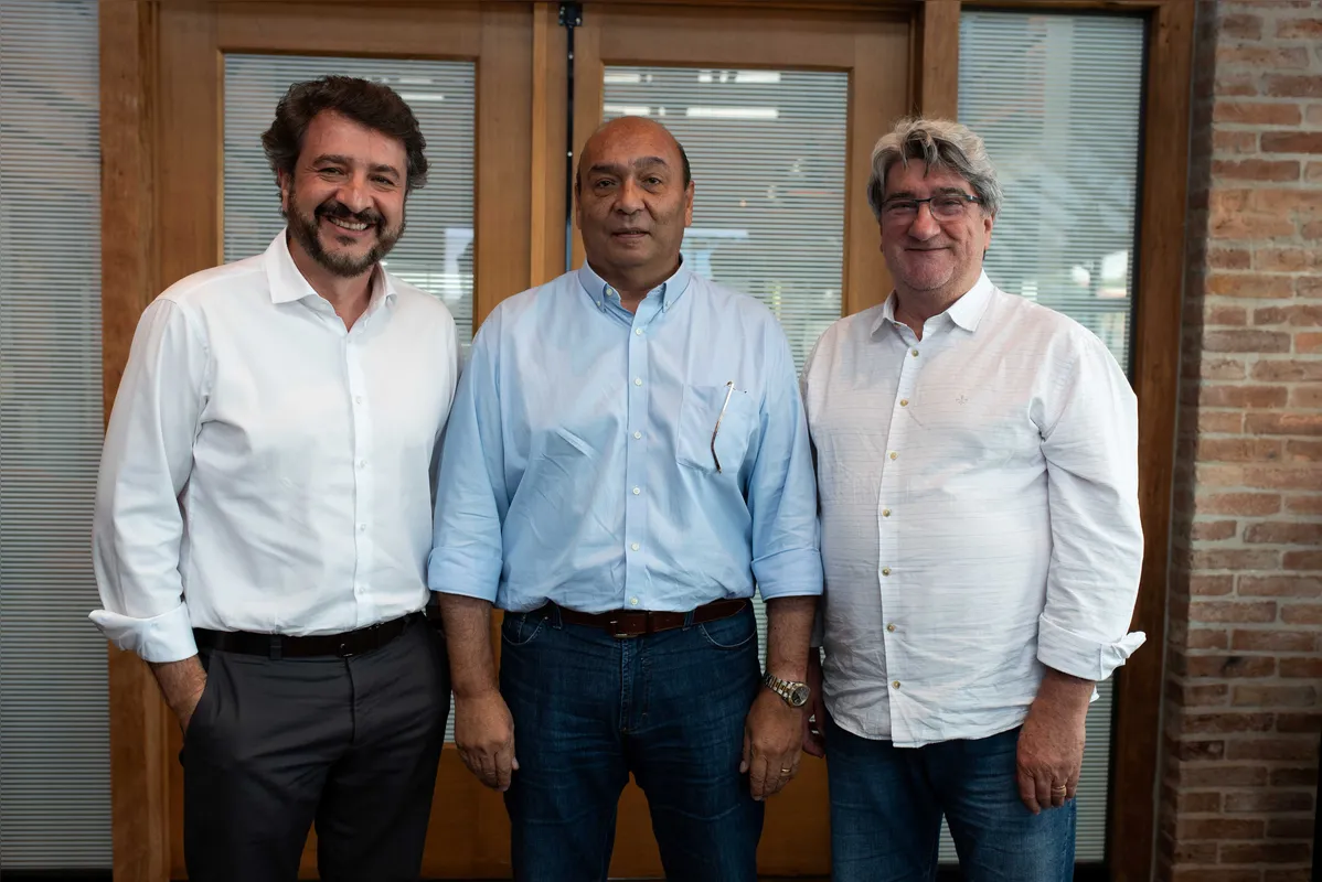 Fernando Moraes, Marcelo El Kadre e Valter Orsi