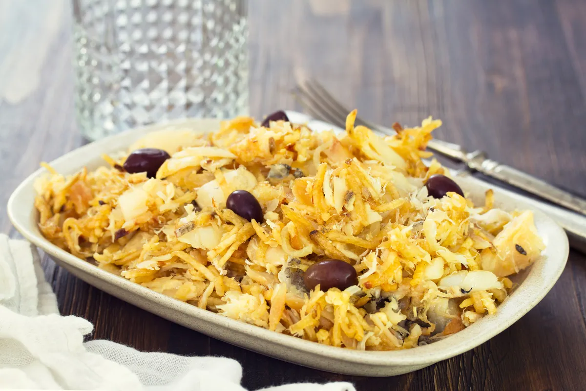 Bacalhau à Brás, um dos pratos mais populares