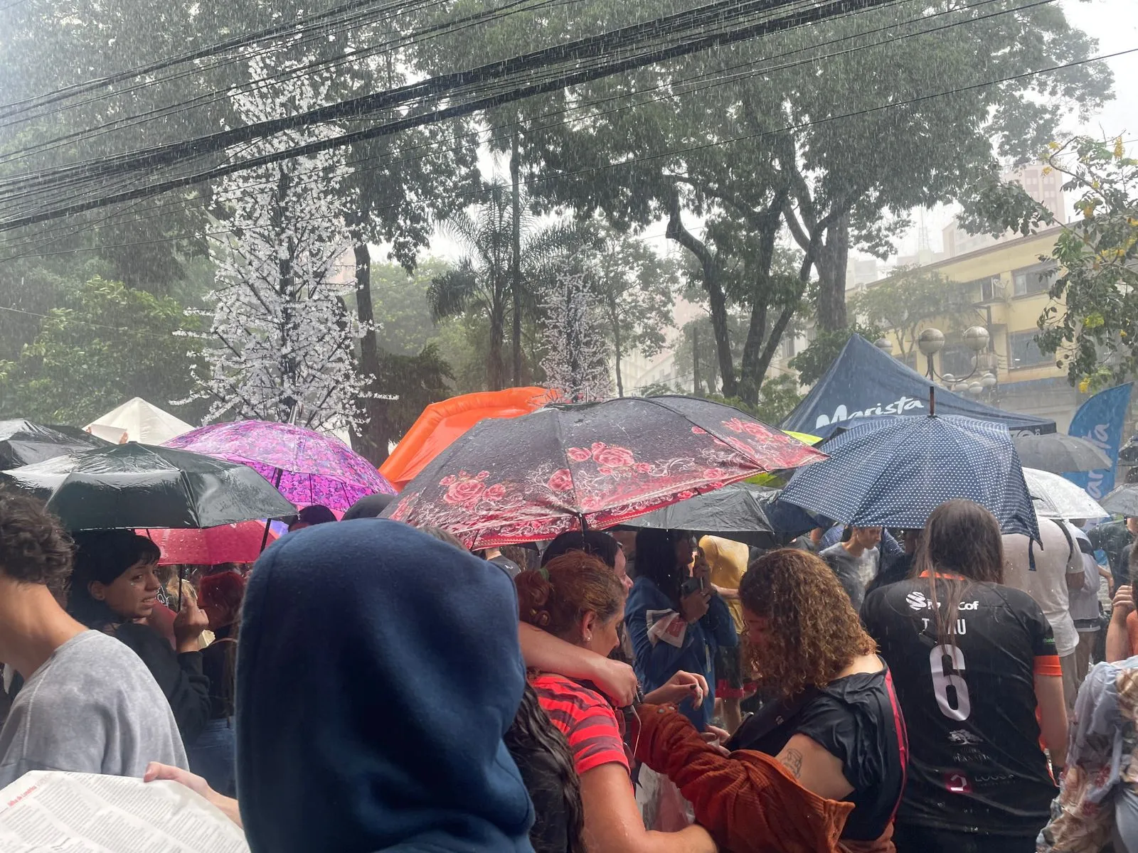 Imagem ilustrativa da imagem Confira fotos da festa dos aprovados no Vestibular da UEL