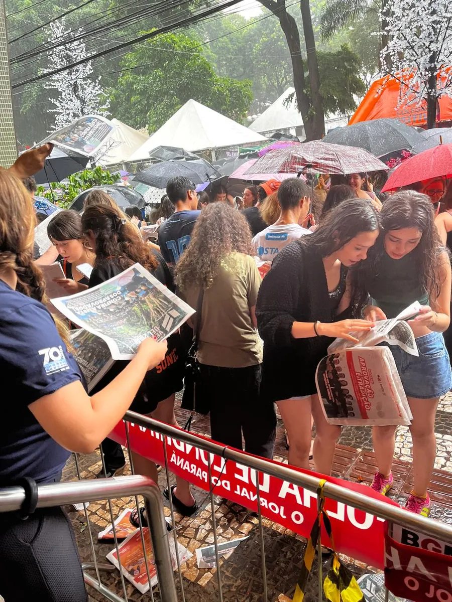Imagem ilustrativa da imagem Confira fotos da festa dos aprovados no Vestibular da UEL