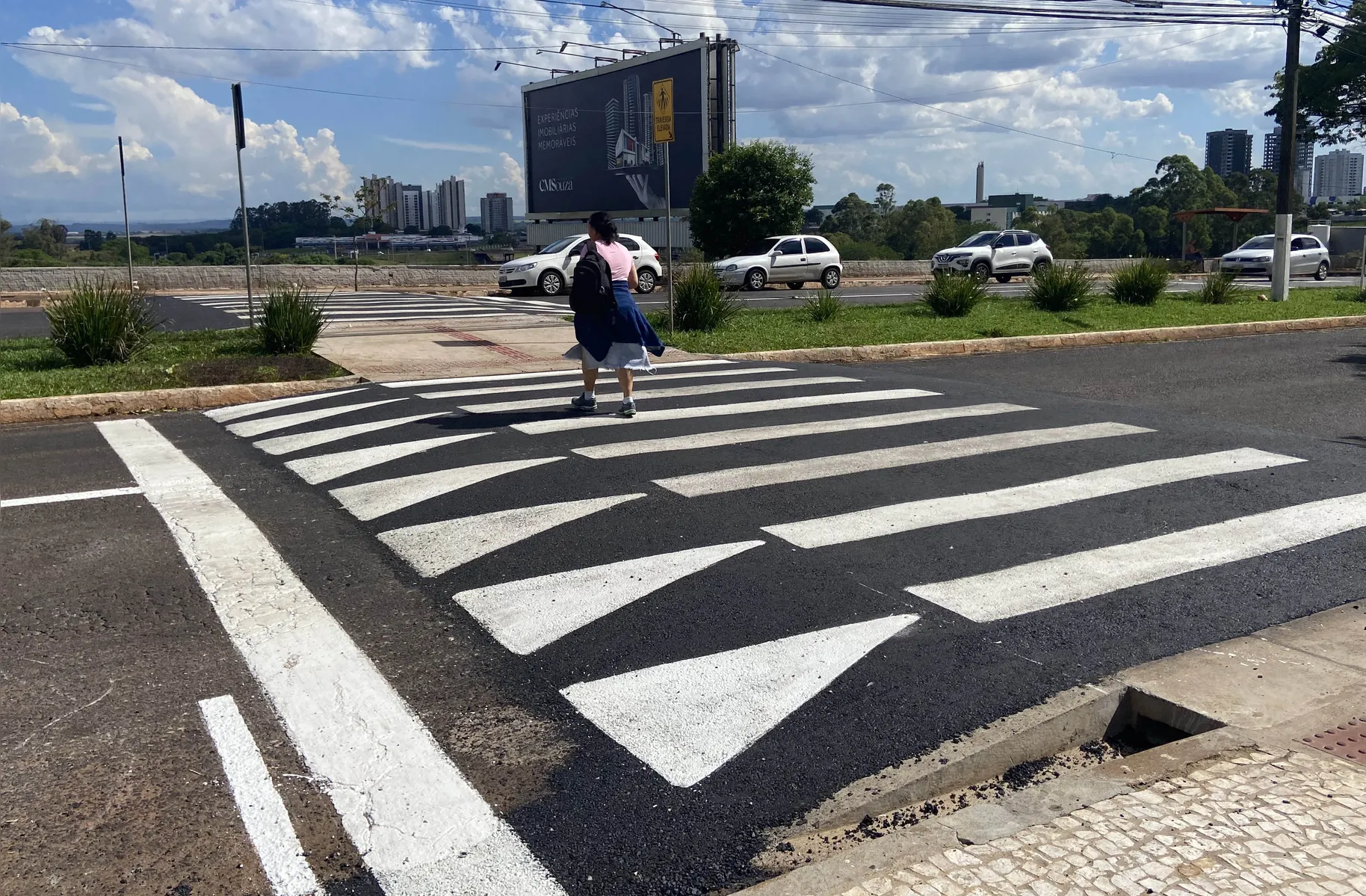 Imagem ilustrativa da imagem Madre Leônia ganha travessias elevadas para pedestres