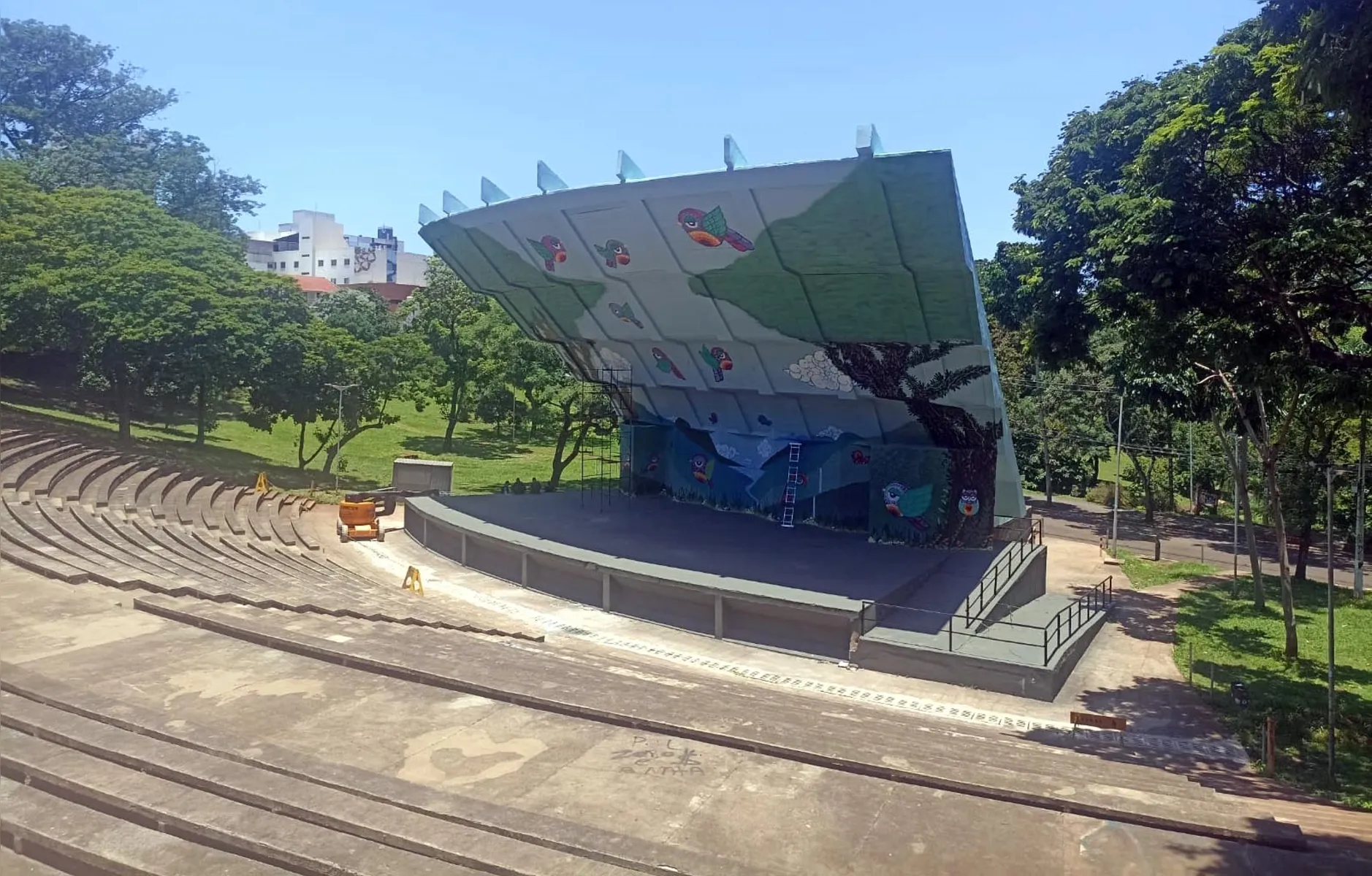 Reinauguração do Anfiteatro do Zerão será em dezembro, em data ainda a ser definida