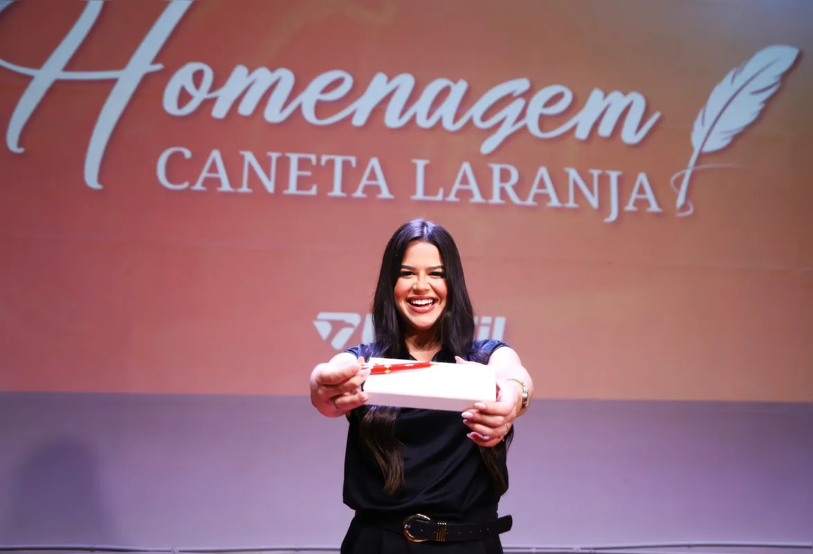 A primeira colocada, Isabella de Oliveira Tristão