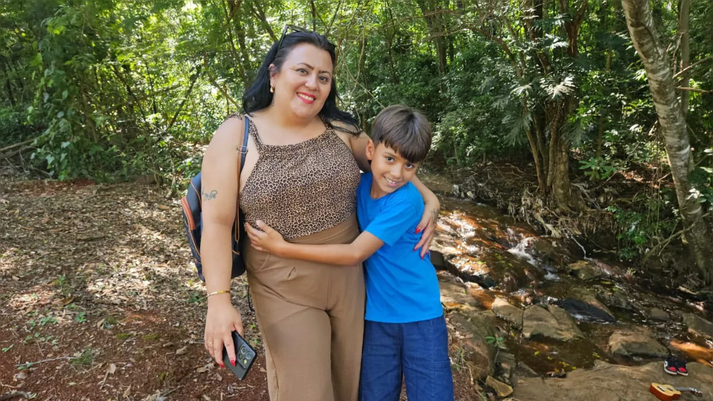 Samara Dias aprovou as melhorias no parque