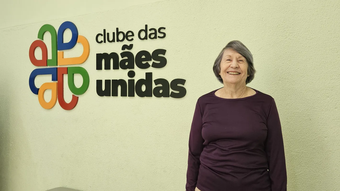 Ignez Vidotti, fundadora do projeto: instituição nasceu em uma casinha de madeira, na favela do Marabá