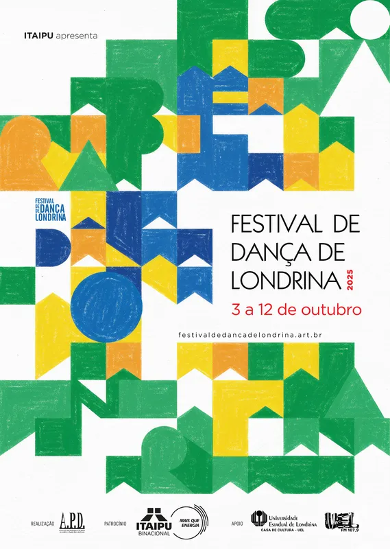 Cartaz do Festival de Dança de Londrina