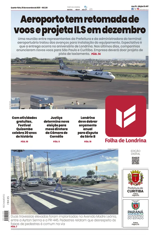 Imagem ilustrativa da imagem Capa 05/11/2025