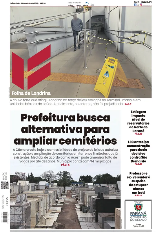 Imagem ilustrativa da imagem Capa 09/10/2025