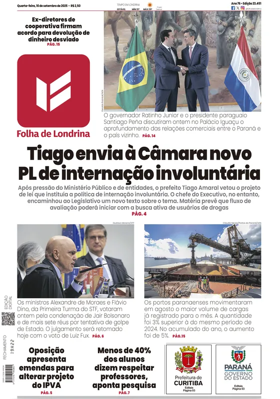Imagem ilustrativa da imagem Capa 10/09/2025