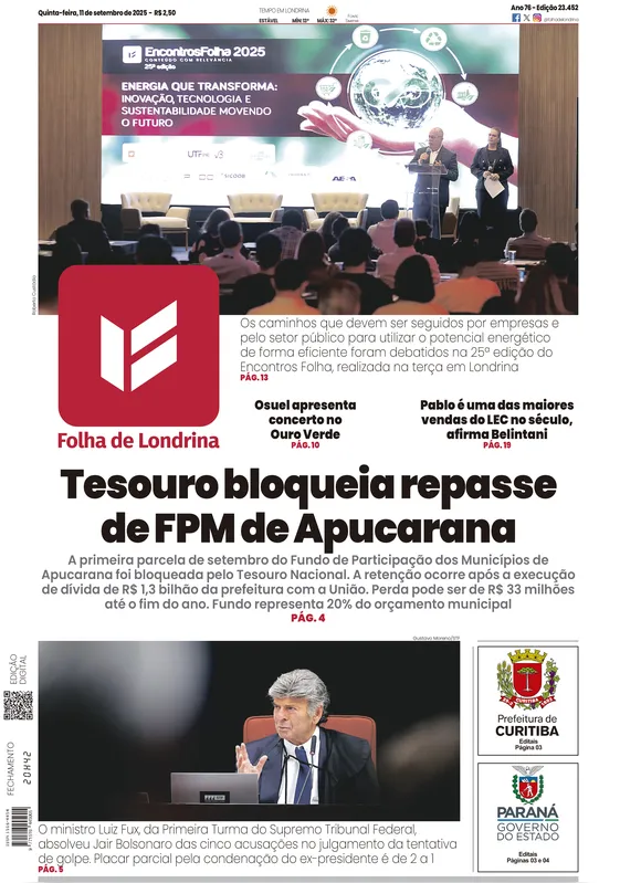 Imagem ilustrativa da imagem Capa 11/09/2025
