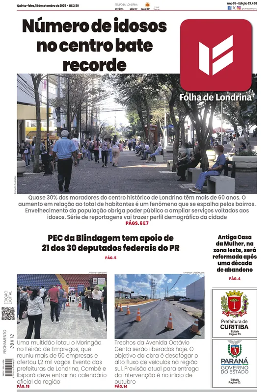 Imagem ilustrativa da imagem Capa 18/09/2025