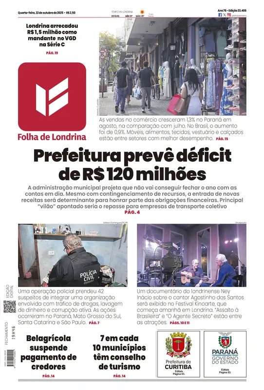 Imagem ilustrativa da imagem Capa 22/10/2025