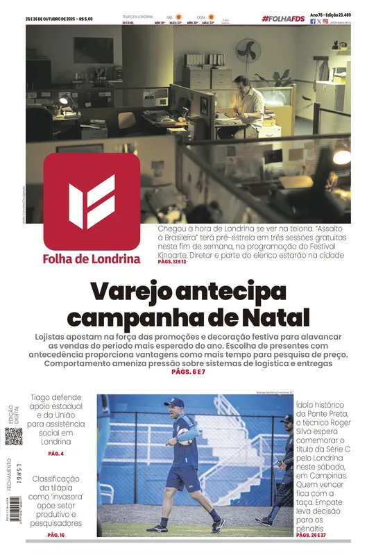 Imagem ilustrativa da imagem Capa 25/10/2025
