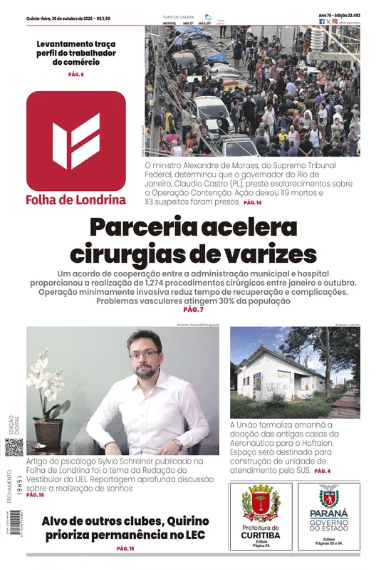 Imagem ilustrativa da imagem Capa 30/10/2025