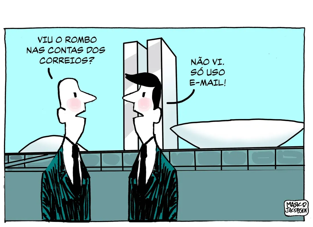 Imagem ilustrativa da imagem Charge 20/10/2025