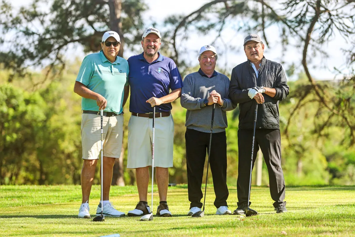 Dr. José Cesario Rocha Jr, Fabio P. Marin (presidente do LGC), Dr. Benedito Batista Graça Sobrinho e Carlos Fujiwara