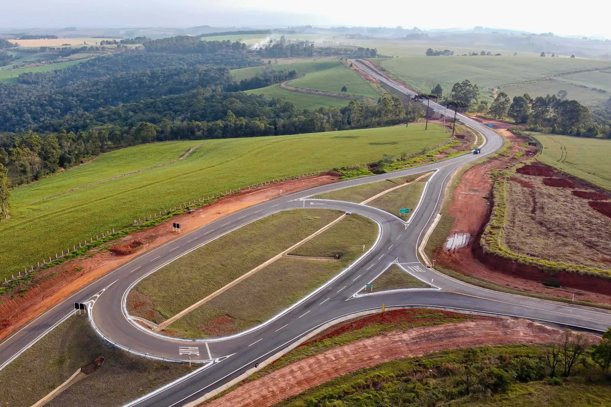 Contorno Sul de Wenceslau Braz, no Norte Pioneiro