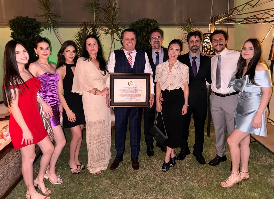 Eduarda de Paula Garcia, Valentina de Paula Garcia, Georgia Dematte, Rosilamar de Paula Garcia, Carlos Eduardo Garcia, Romeu Dematte, Luciana Dematte, Marcelo Dematte, Bruno Dematte e Manuela de Paula Garcia