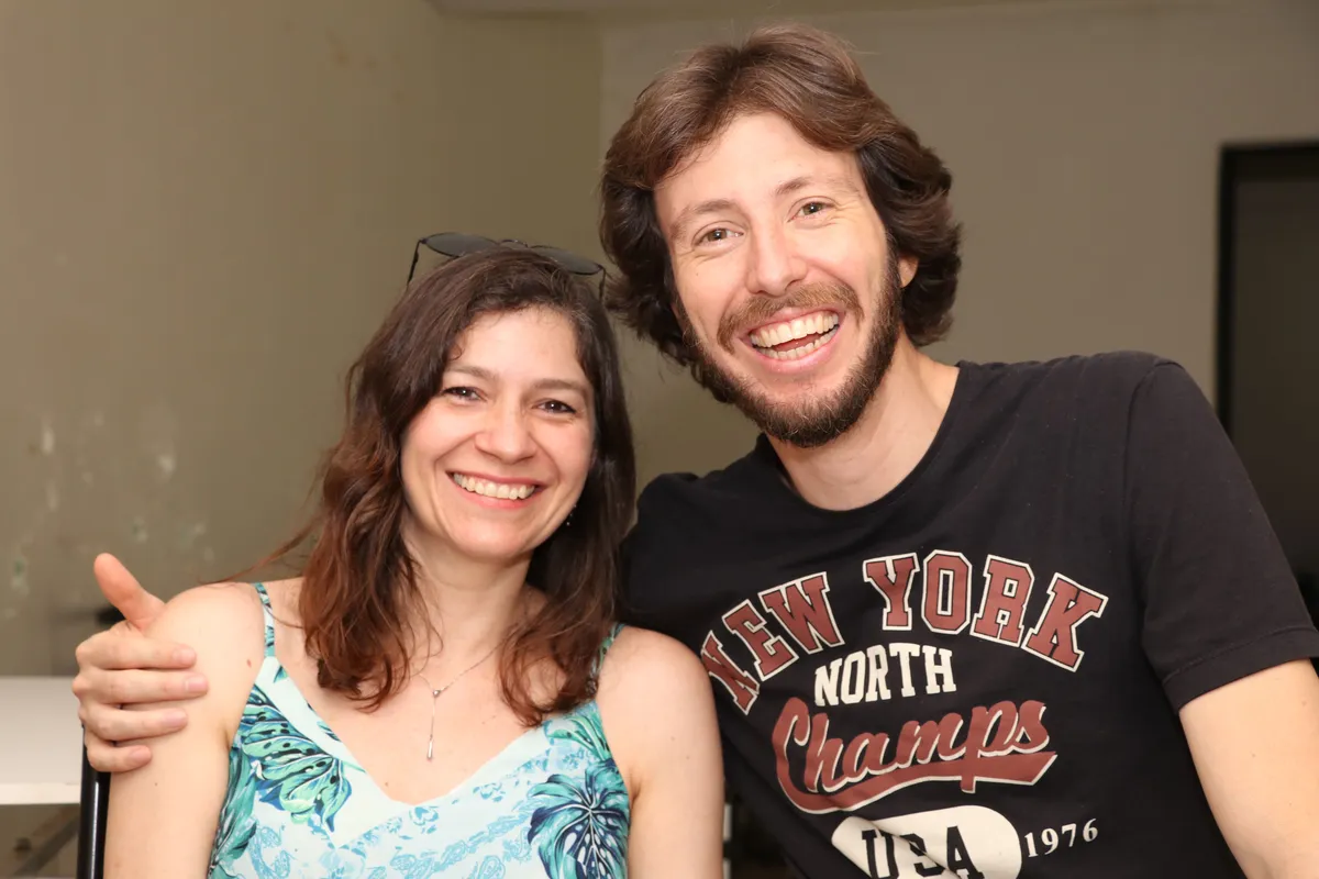 Daniela Azeveo e Giuliano Pelanquin